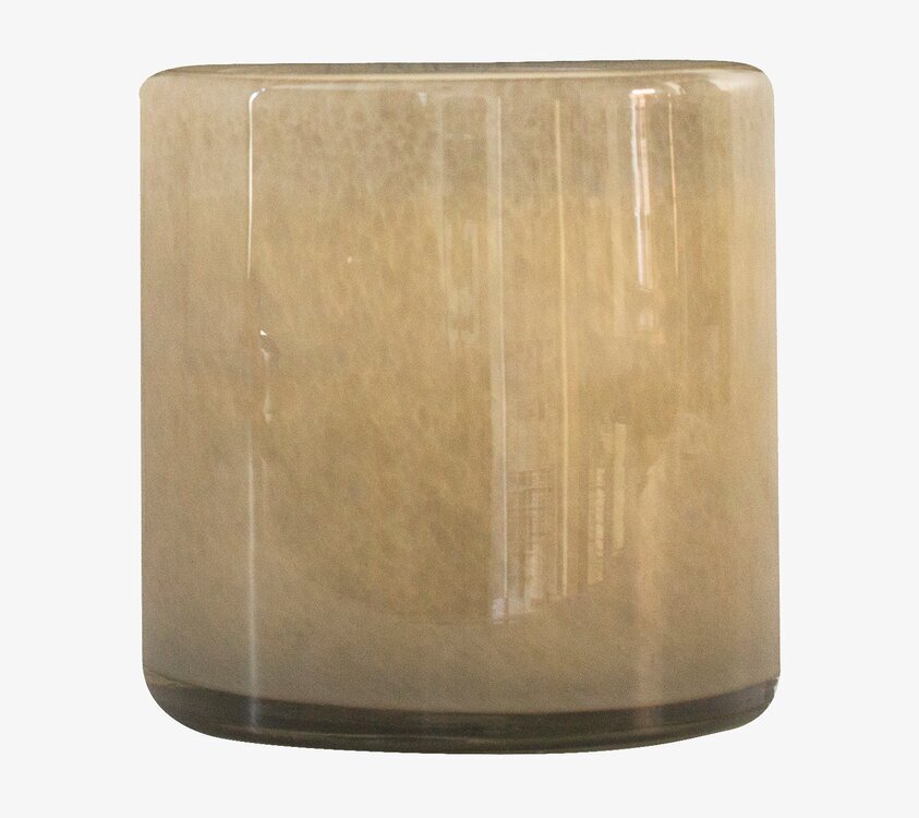 Doftljus Iris/White Musk från Olsson & Jensen i glasbehållare