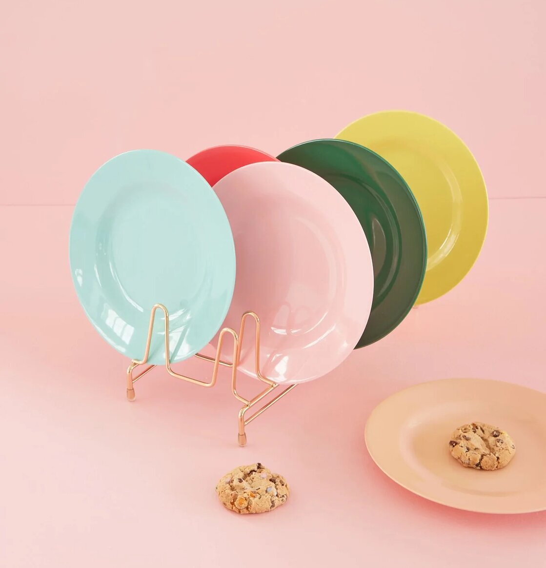 Assietter 6-Pack - Dance It Out Colors från Rice i ställ