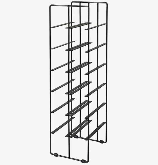 Pilare Vinställ 12 Flaskor Svart från Blomus, stilren design