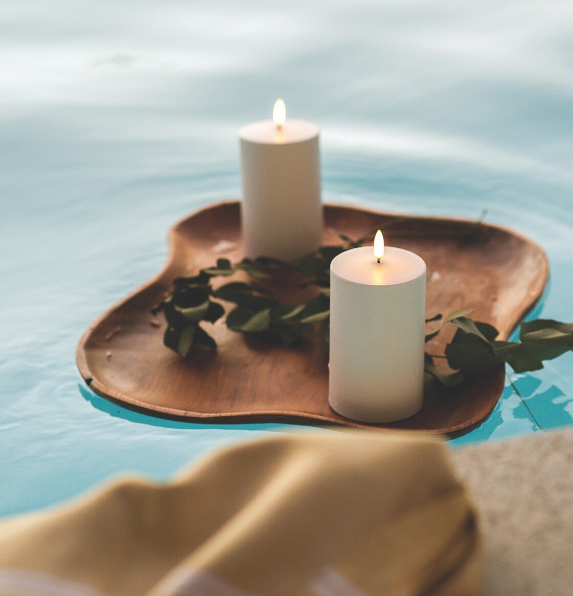 UYUNI Outdoor LED Blockljus 15.6Cm från Uyuni på träfat