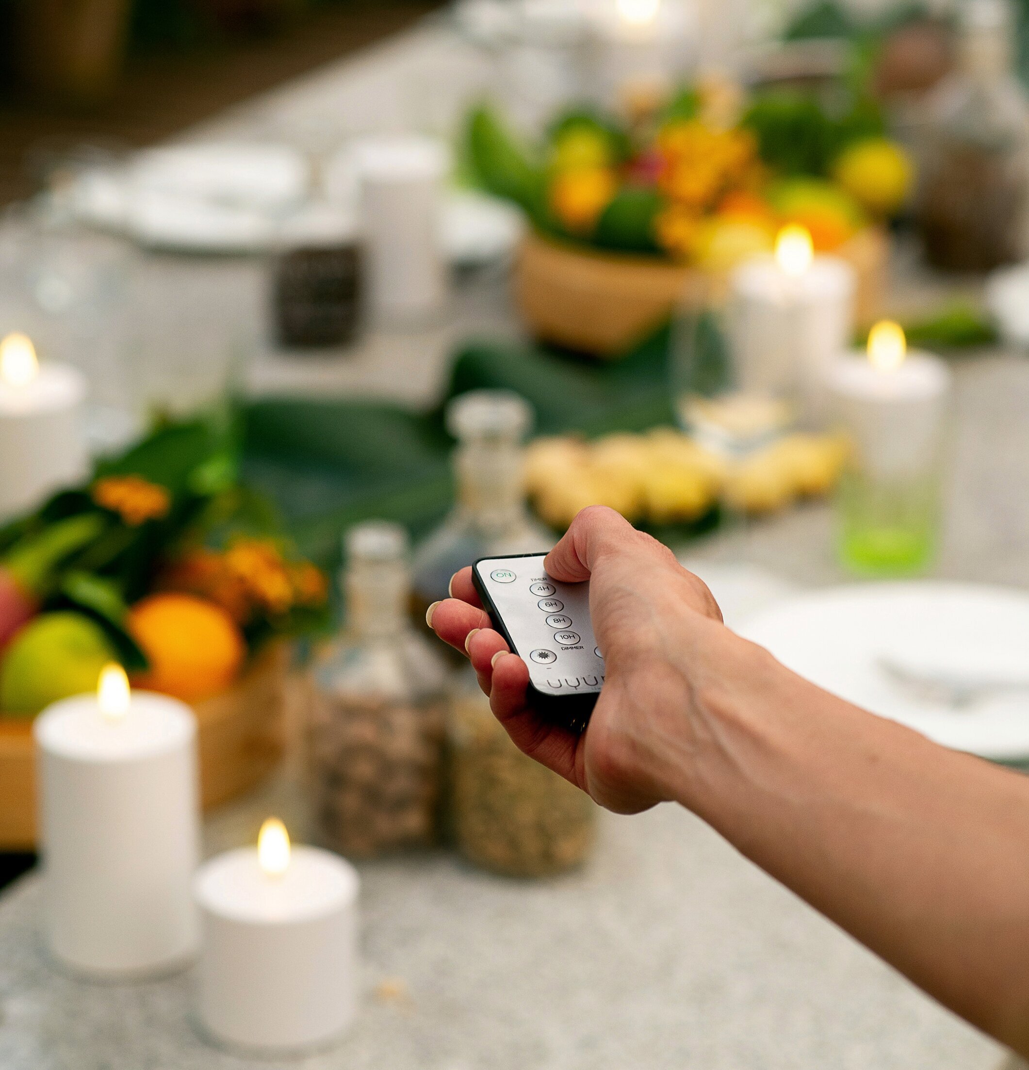 UYUNI Outdoor LED Blockljus 10.6Cm från Uyuni med fjärrkontroll