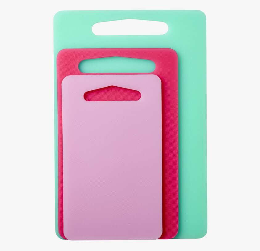 Skärbräda 3-Pack från Rice i olika storlekar och färger