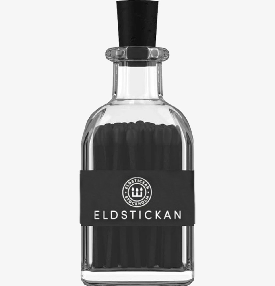 Tändstickor Liten Midnatt från Eldstickan i glasflaska