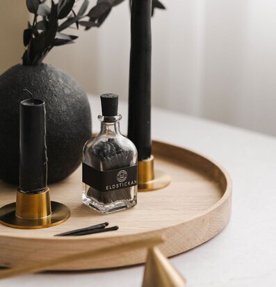 Tändstickor Liten Midnatt från Eldstickan i glasflaska