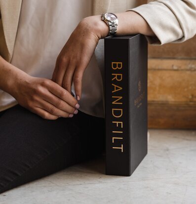 Brandfilt Eldstickan av Eldstickan i svart förpackning