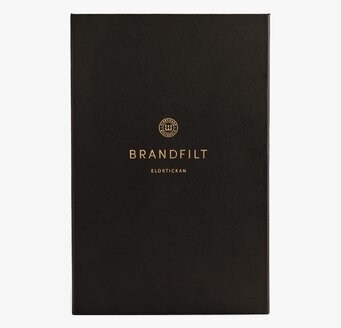 Brandfilt Eldstickan från Eldstickan i svart förpackning