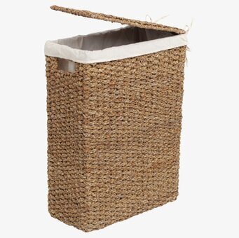 Tvättkorg Flätat Sjögräs från Dixie i naturligt sjögräs