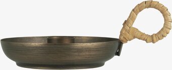 Ljusstake Med Handtag från IB Laursen i mörkbrun metall