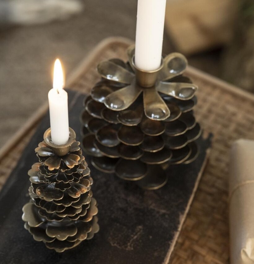 Ljusstake Kotte Mässing Julgransljus från IB Laursen