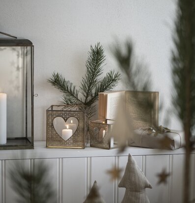 Bild av stämningsfull och inbjudande inredning hemma