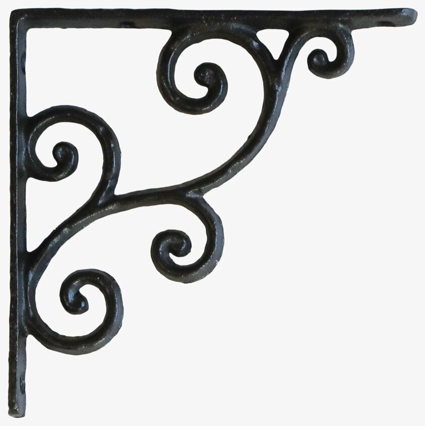 Hyllkonsol Antiksvart från Chic Antique med antik design