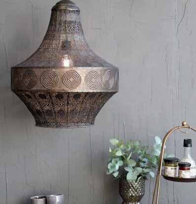 Taklampa Metall Deco Antique Bronze från Chic Antique