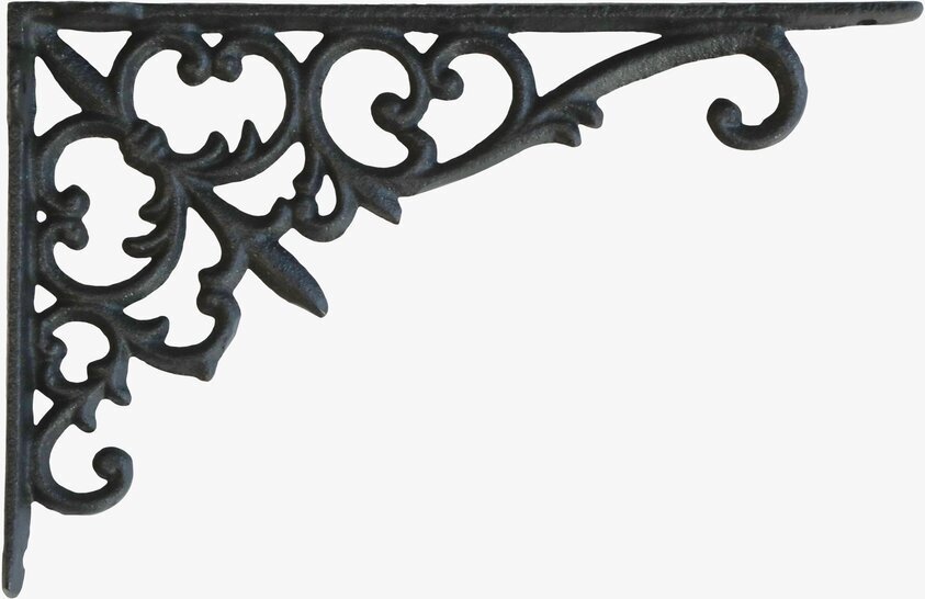 Hyllkonsol Antiksvart från Chic Antique med intrikat design