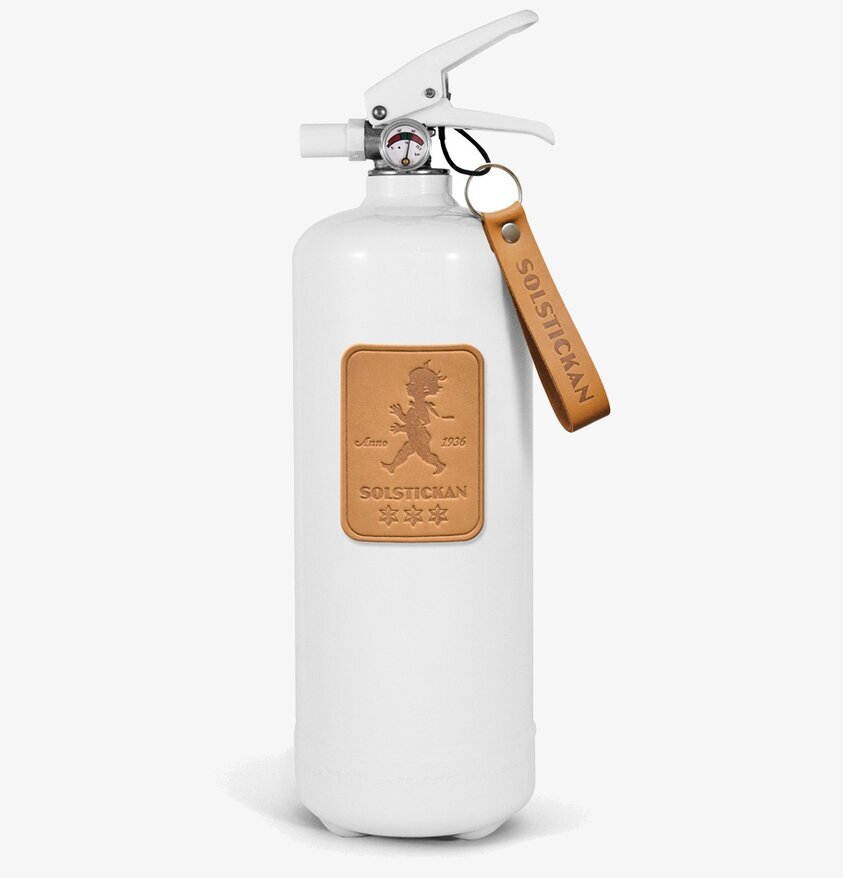 Brandsläckare 2 Kg Leather Edition Ljusbrun från Solstickan