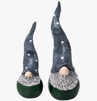 Dekortomte Grön Liten Set/2 från Nääsgränsgården i vitt rum