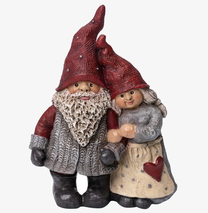 Tomten Håkan & Stina Kramen från Nääsgränsgården kramas