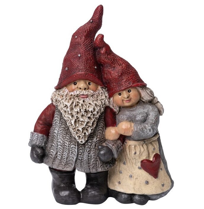 Tomten Håkan & Stina Kramen från Nääsgränsgården kramas