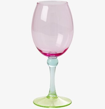 Vinglas Vitt Vin Multi från Rice med färgglad och unik design