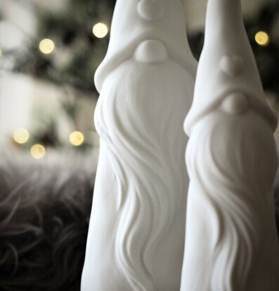 Stående Tomte Heartly Liten - Majas Cottage, juldekoration