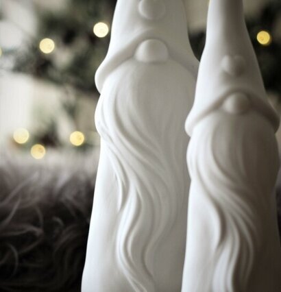 Stående Tomte Heartly Liten - Majas Cottage, juldekoration