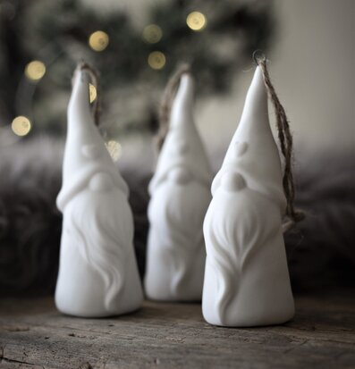 Tomte Hängande - Majas Cottage, elegant juldekoration