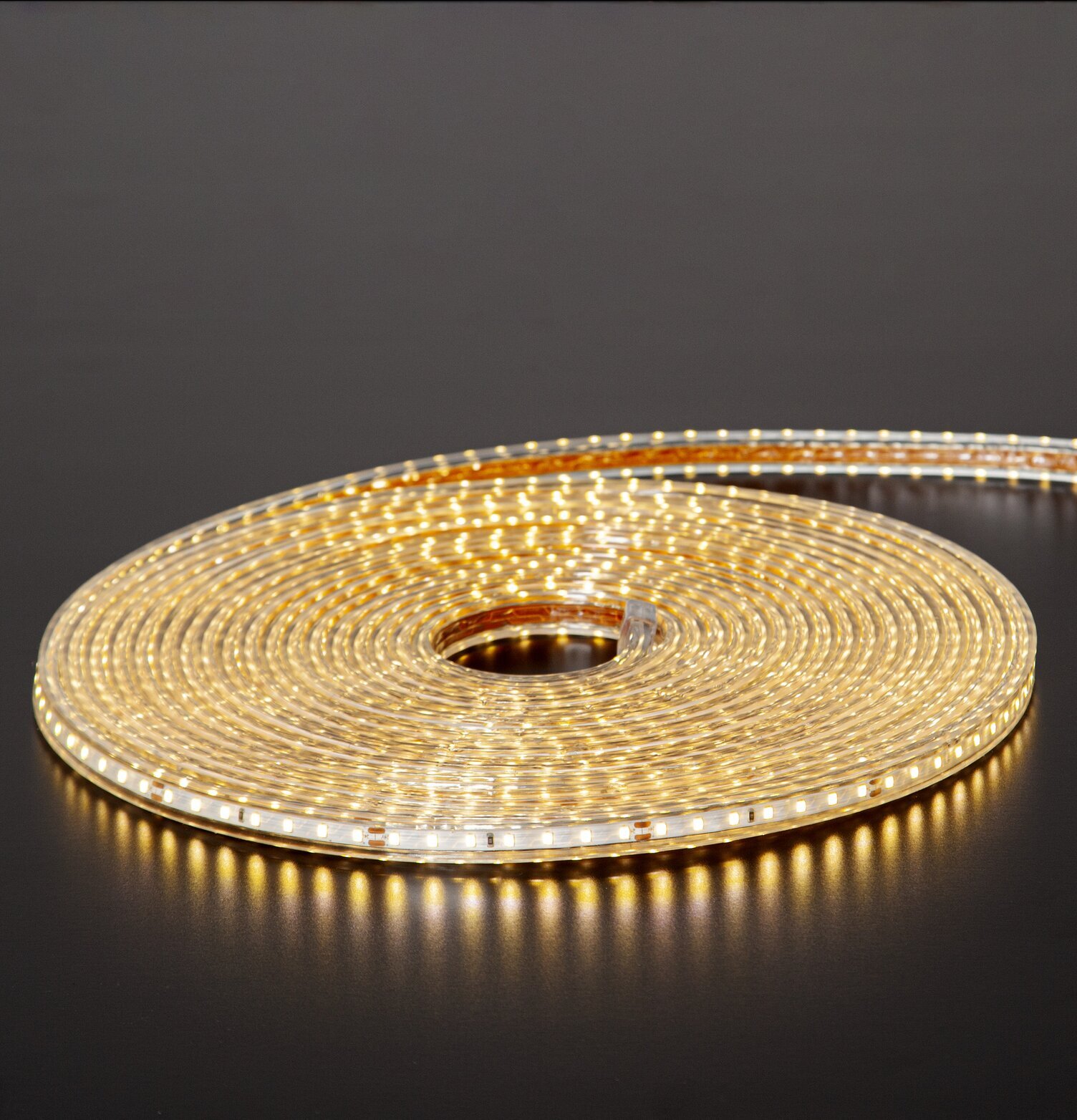 Ljusslang FlatSMDLED Varmvit 10 meter från Star Trading