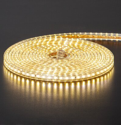 Ljusslang FlatSMDLED Varmvit 5 meter från Star Trading