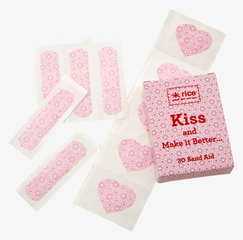 Plåster Rosa Marrakesh från Rice med blommigt mönster