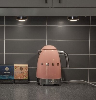 Puck LED Functional Svart 3-Pack från Star Trading i kök