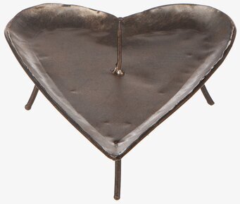 Ljusfat Hjärta Hamrad Plåt Liten från Different Design