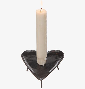 Ljusfat Hjärta Hamrad Plåt Liten från Different Design