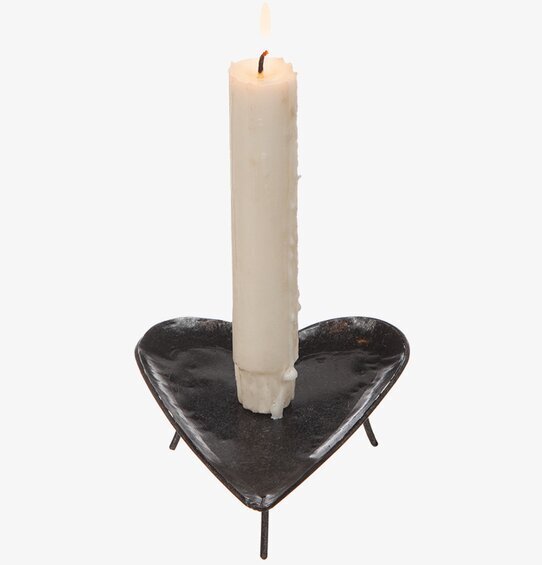 Ljusfat Hjärta Hamrad Plåt Liten från Different Design