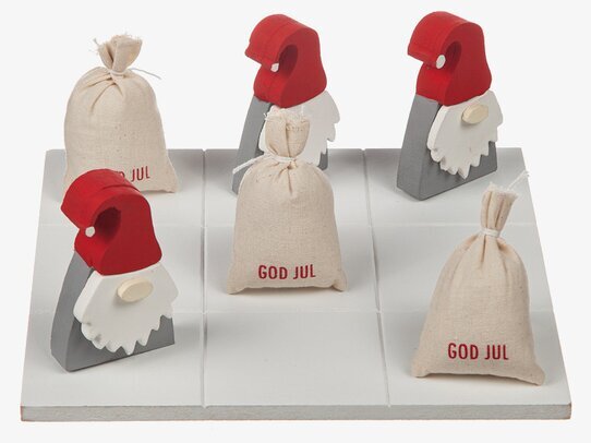 Tre I Rad Tomte/Säck från Different Design, juldekoration