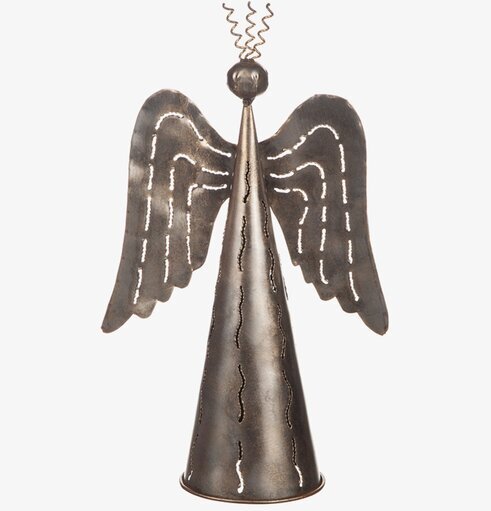 Ängel Hamrad Plåt från Different Design med rustik charm