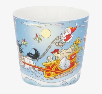 Porslinsmugg Mulle Julklapp från Lena Furberg by Martinex