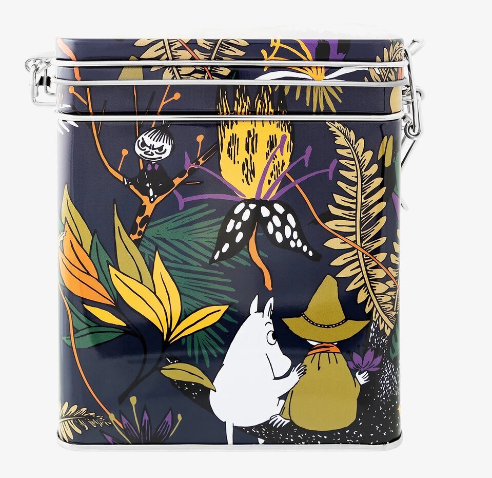 Plåtburk Mumin Orkide från Moomin by Martinex på neutral yta