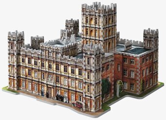 Downton Abbey 3D-Pussel från Wrebbit med detaljerad design