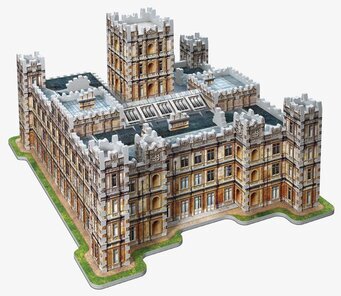 Downton Abbey 3D-Pussel från Wrebbit med detaljerad design