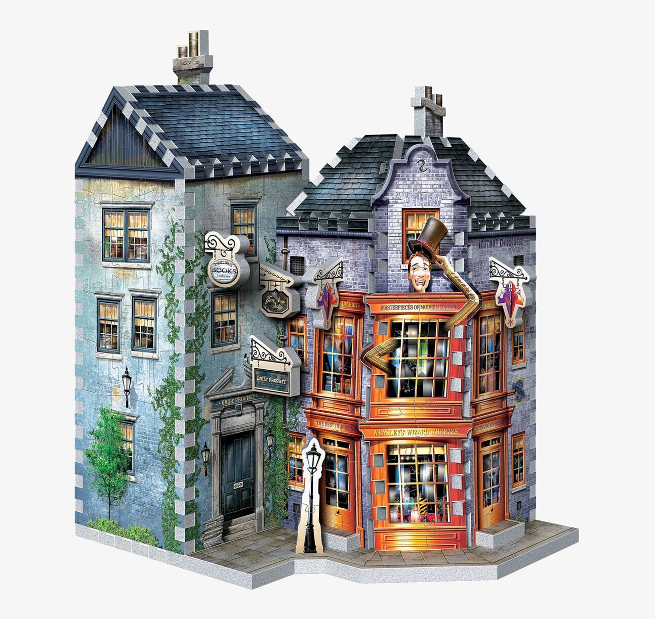 Weasleys' Wizard Wheezes and Daily Prophet 3D-Pussel från Wrebbit