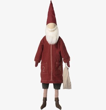 Adventskalender Santa Maileg från Maileg med klassisk tomte