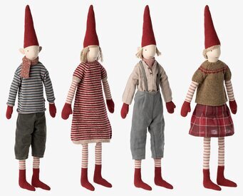 Maxi Pixy Maileg 2022 från Maileg: Fyra charmiga figurer