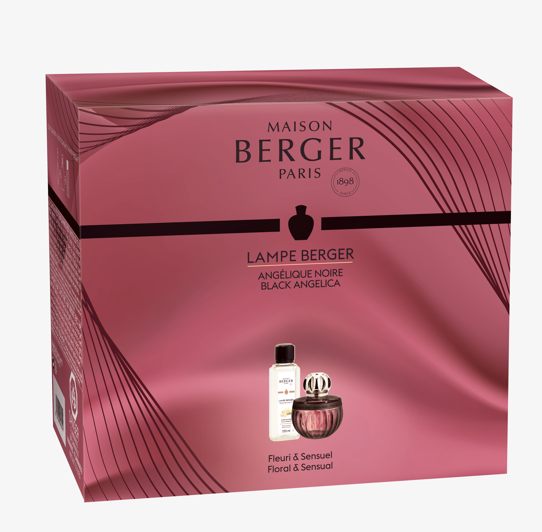 Doftlampa Duality Giftset Black Angelica från Maison Berger Paris