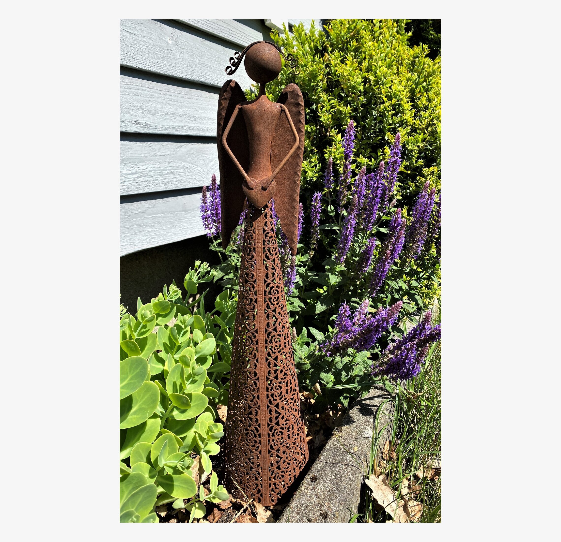 Ängel XXL Marschallhållare från Lind Decoration i trädgård
