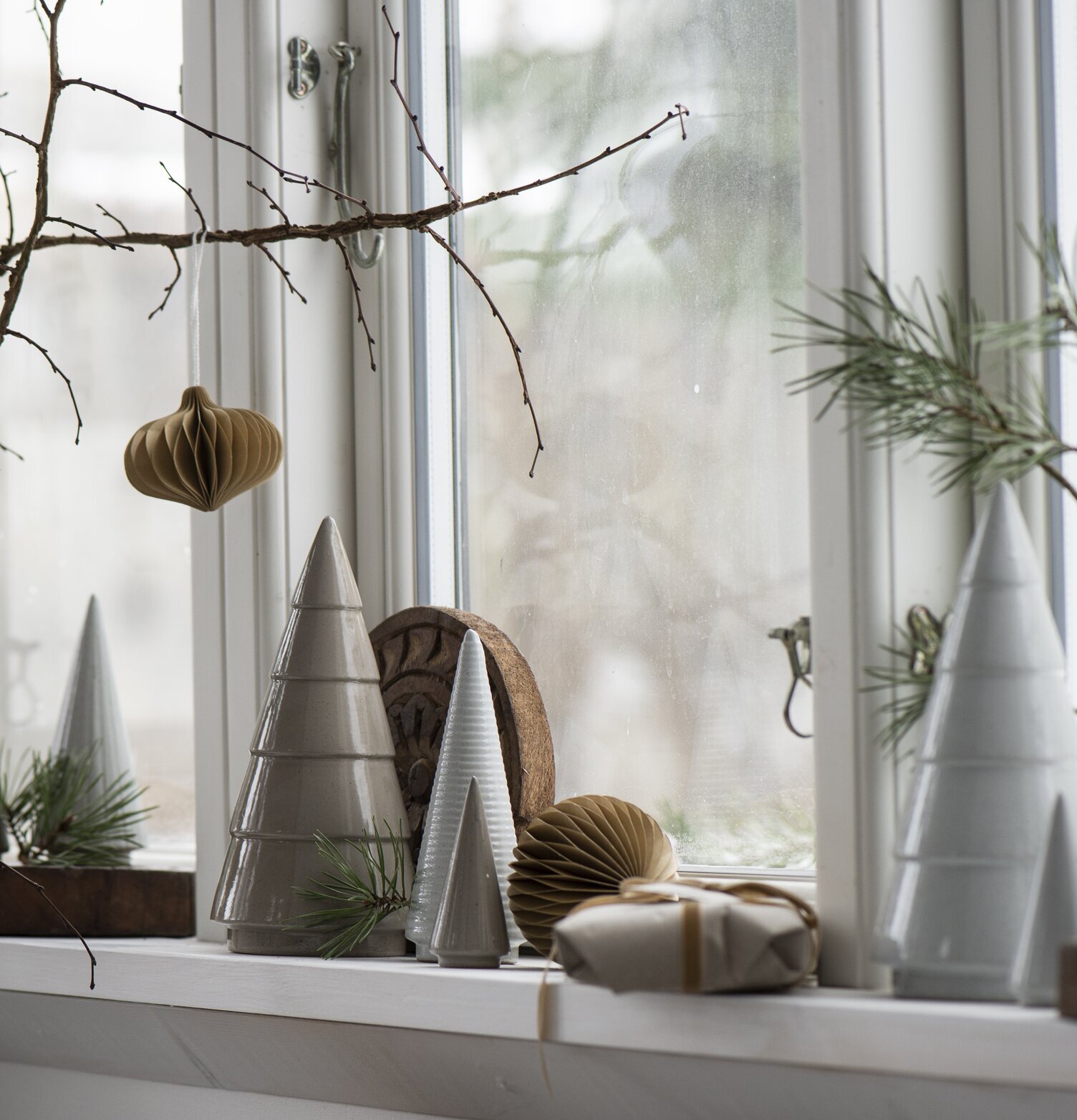 Gran Sand Stor från IB Laursen på vit fönsterbräda