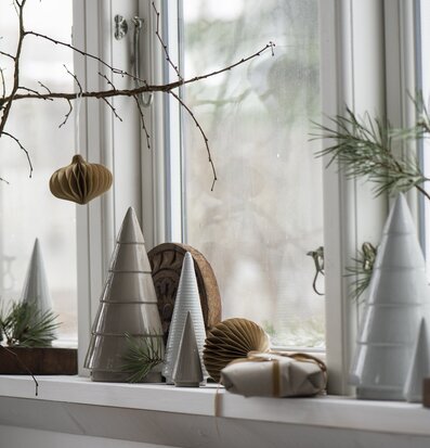 Gran Sand Stor från IB Laursen på vit fönsterbräda