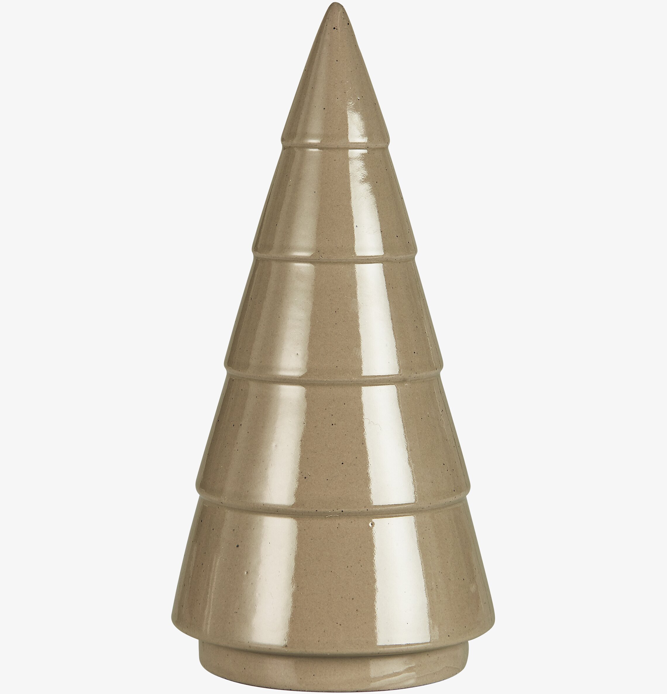 Gran Sand Stor från IB Laursen, sandfärgad keramisk gran