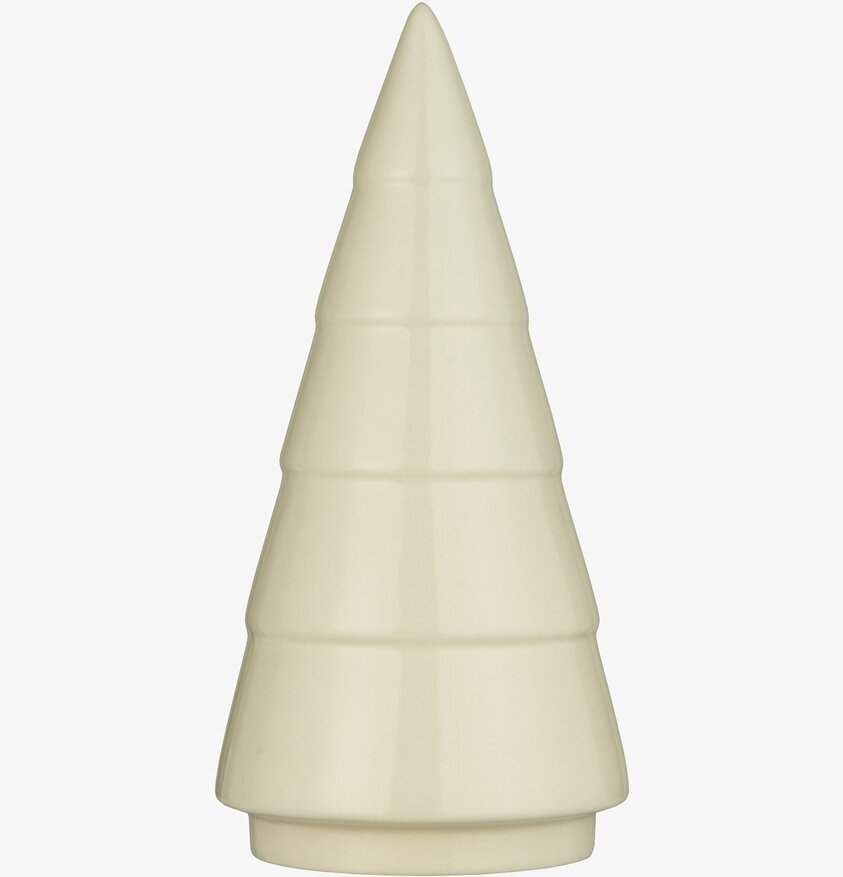 Gran Creme Stor från IB Laursen, keramikgran med krämfärg