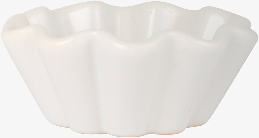 Muffinsform Mynte Pure White från IB Laursen i vit keramik