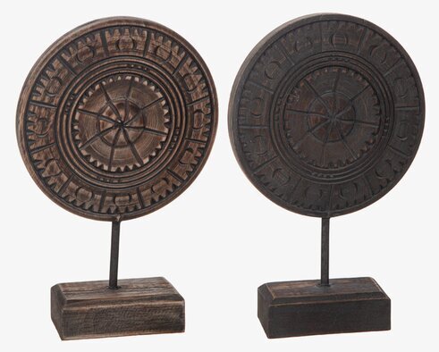 Dekor Stående Fot 27cm från Different Design med två skivor