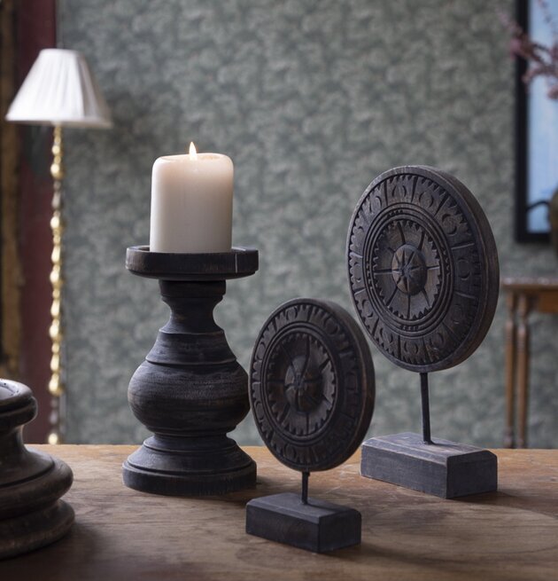 Dekor Stående Fot 27cm från Different Design i rustik miljö